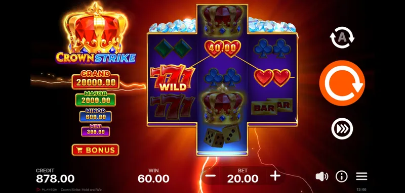 Crown Strike : Hold and Win