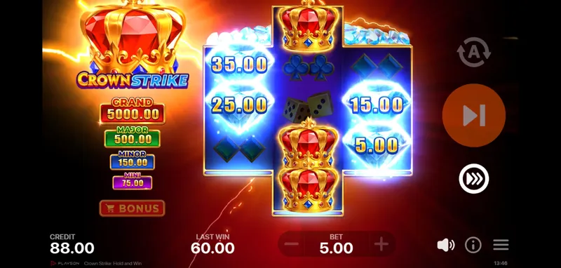Crown Strike : Hold and Win