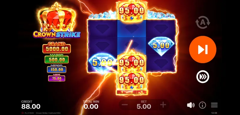 Crown Strike : Hold and Win